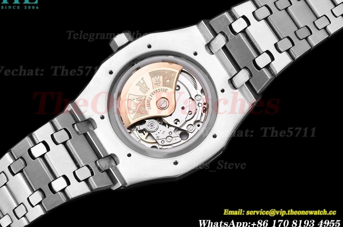 41mm SS 15400 MY8215 Grey GDF SS Dial Royal Oak 0106